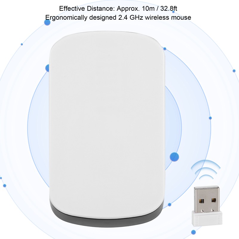 Wireless Mouse Touch Scroll Portable Computer Peripheral Supplies 2.4Ghz Laptop