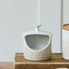 Le Creuset Stoneware Salt Jar, Stoneware, Meringue