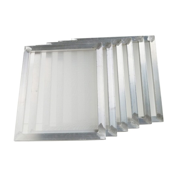 LGXEnzhuo 6 PCS Aluminum Screen Frame Pre-Stretched Silk Screen Printing