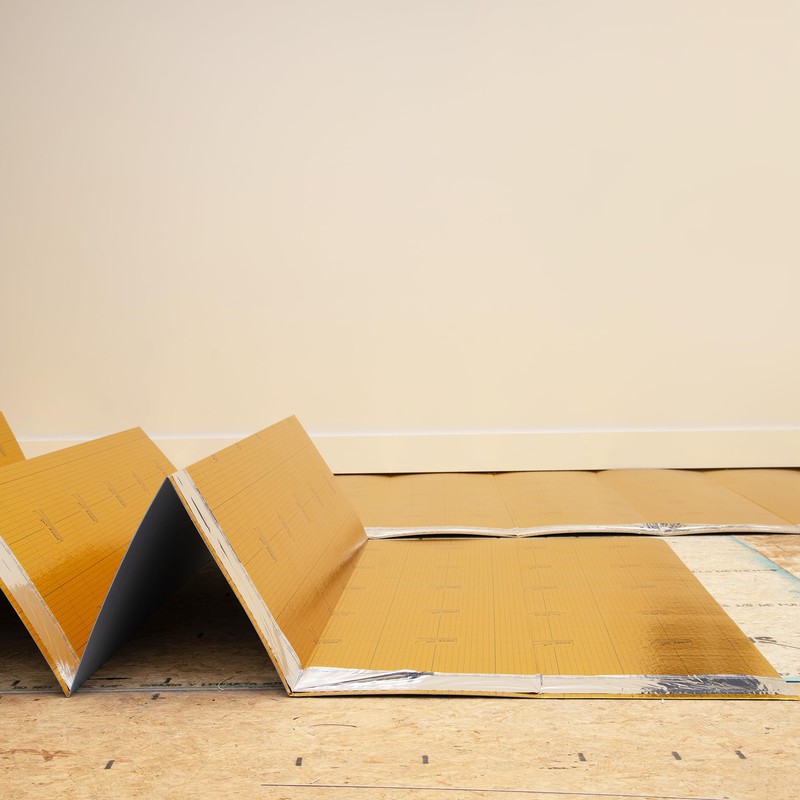 Mohawk Elite 100sqft Premium Flooring Underlayment, 2mm Thickness with pre-Taped