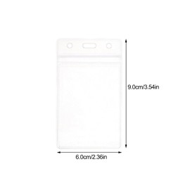 PACKOVE 10Pcs Transparent Luggage Tags Luggage Tag Holders Clear Tag Holders Waterproof Cruise Luggage Tags Clear Travel Tags for Luggage