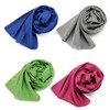 Dry cool towel/sports towel/ice towel/ Cool wooden towel gray 7ea