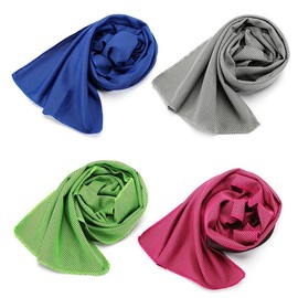 Dry cool towel/sports towel/ice towel/ Cool wooden towel gray 7ea