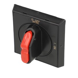 ASEA BROWN BOVERI OHBS2PJ SNAP-ON, IP 65, Color Black, ON/Off Position, Door Mount, SELECTOR Handle