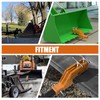 EBESTTECH Tractor Bucket Receiver Hitch 2 inch Clamp on Trailer