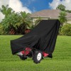 COOSOO Gas Rototiller Cover 420D Oxford Heavy Duty Waterproof Rear