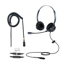 Emaiker Cisco Phone Headset with Microphone One Ear Call Center Telephone Headset with U10 RJ9 Adaptor for Cisco CP-7841 7931G 7940 7941G 7942G 7945G 7960 7961G 7962G 7965G 7970 8841 8865 8961 9951