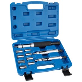 Gickbusus 11PCS Universal Clutch Alignment Tool Kit with 3 Spindles with Expanding Mandrel and 8 Pilot Adapters, Precision Clutch Centering Tool Set for Accurate Disc Alignment