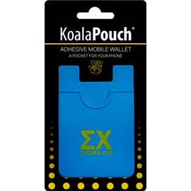 Sigma Chi - Koala Pouch - Adhesive Cell Phone Wallet