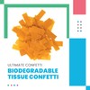 Orange Tissue Confetti