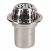 WGFOIP Stainless Steel Dome Floor Drain Strainer, Non Blocking Rain