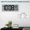 WallarGe 14.5'' Large Digital Wall Clock Battery Operated with Jumbo