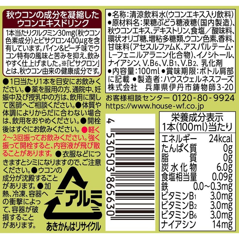 Turmeric Power, Pine & Peach Flavor, 3.4 fl oz (100