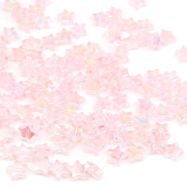 Sadingo Star Beads in Pink, 11 mm, Pack of 300,
