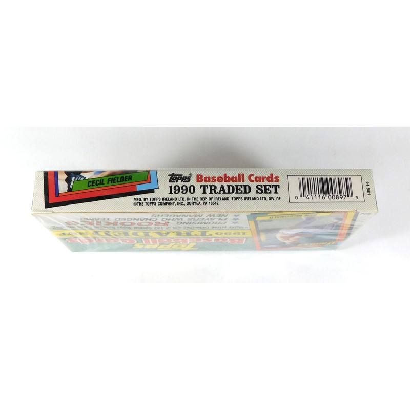 1990 Topps Baseball Traded Retail Factory Set
