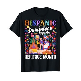Dominican Republic Flag Idea Kids Latin Heritage Dominican T-Shirt