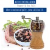 1-piece classic hand shake pepper mill gorgeous salt set, EP