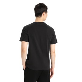 Icebreaker Merino Central Classic Short Sleeve T-Shirts for Men - Black - XX-Large