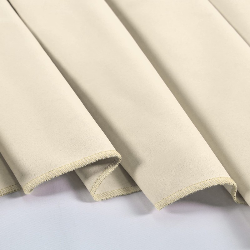 OYRING Energy Efficient Rod Pocket Curtain Valance,Blackout valances for Windows,for