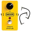 MXR M148 Micro Chorus Guitar Effects Pedal w/2 FREE 6"