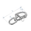 Get Stainless Steel Swivel Eye Snap Shackles 2
