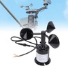 3 Cups Wind Speed Sensor Ultrasonic Sensor Weather Resistant High