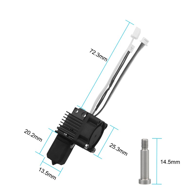 Bamboo Lab x1 x1c Hotend Complete Kit for x1 Series