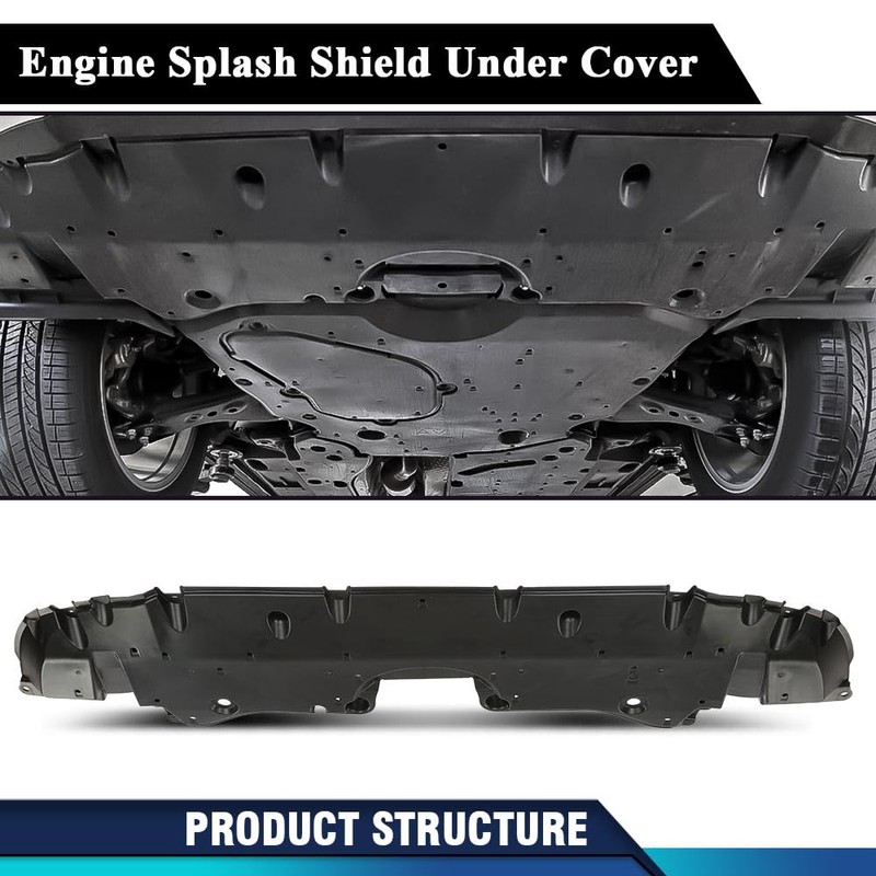 PIT66 Engine Splash Shield Under Cover Compatible with Toyota RAV4