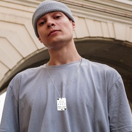 Bring Them Home Now Necklace Israel Necklace Support Israel IDF Dog Tag Necklace I Stand with Israel Women Men Unisex Chain Israel Military Necklace Stand with People of Israel Support Israel