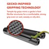 Setex Gecko Grip Temple Tip Grips for Glasses, (2 Black