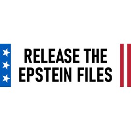 Release the Epstein Files Sticker 3x9" Stop the Elite Cover-Up Stickers