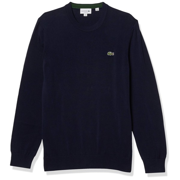Lacoste Suéter Regular fit de Cuello Redondo de algodón orgánico