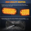 Nilight 5.5 Inch Aluminum Housing Tail Light 2 PCS 24