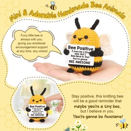 Snokipye Pocket Hug Bee Lucky Charm Gifts, Lucky Bee Positive Gifts, Positive Potato German Replacement