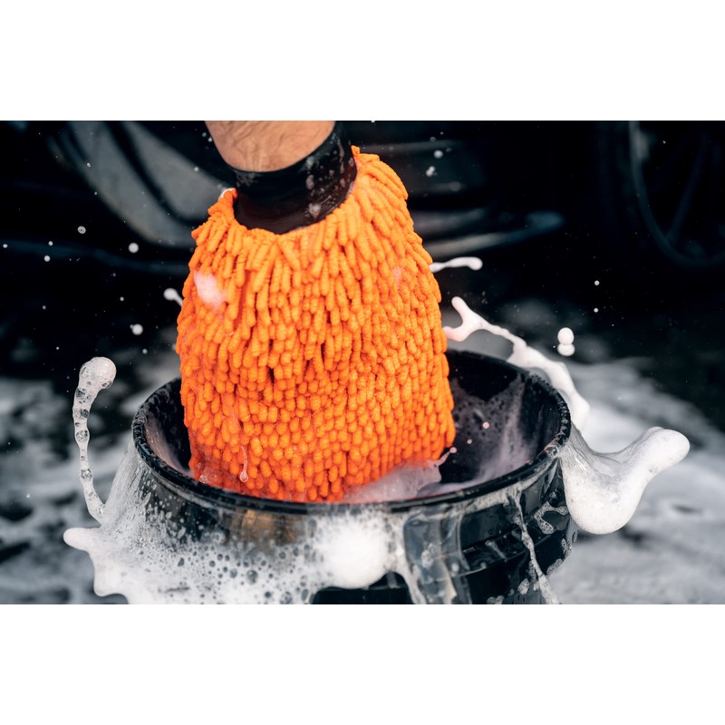Nuke Guys XL Chenille Wash Mitt - Ultra Soft Microfiber
