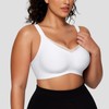 OEAK Womens Wireless Bras V Mesh Comfortable Bralette Supportive Tshirt