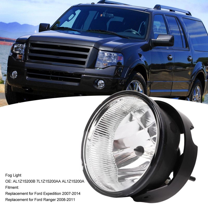 Fog Light AL1Z15200B High Brightness Waterproof Replacement for Ford Expedition
