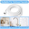 GDLPZM 6.6FT 2 meter wave wheel drum washing machine water