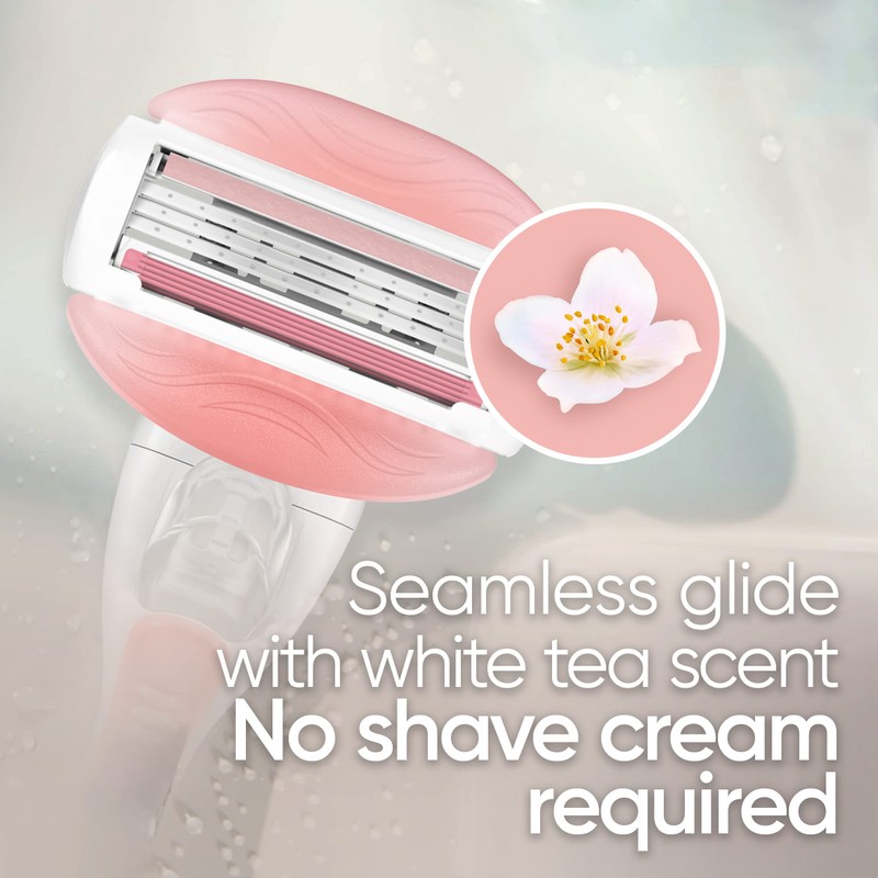 Gillette Venus Gillette Venus ComfortGlide White Tea Women's Razor -