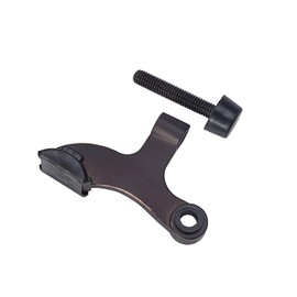 Enconker Hinge Pin Door Stopper Oil Rubbed Bronze 8 Pack, Adjustable Head Screw Heavy Duty Wall Protectors from Door Knobs, Door Stop Hinge Pin Easy Installation Rubber Bumper Tips Prevent Wall