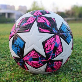 Standard Soccer Ball Professional Outdoors Sports Match Balls Training Seamless Football H