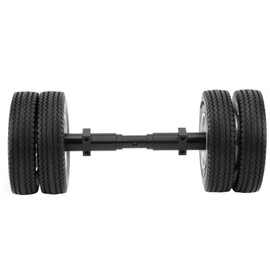 Rear Axle Tire DIY RC Part Accessory Fit for Tamiya Tractor Trailer 1/14 RC Car Model
