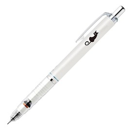 Zebra P-MA85-CAT-W DELGAD Mechanical Pencil, 0.5mm, Cat, White