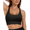 ZenWear Y Back Sports Bra with Mesh Layer and Dual
