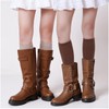 SISOSOCK 3 Pairs Winter Knee High Socks for Women Soft