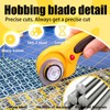 Rotary Replacement Blades, 10 Pcs Fabric Cutter Rotary Blades, 45mm