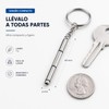 Destornillador de Precisión para Gafas y Relojes, Acero, Kit de