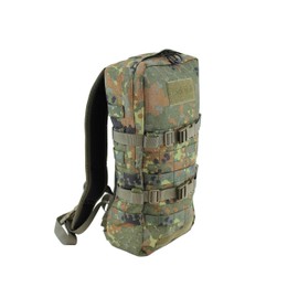 Zentauron Sprinter Pack Robust Daypack Made of Cordura, 13L Volume, Molle Absorption, Ideal as a Hydration Pack for Outdoor, Hiking, Military and Survival