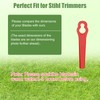 Dxyue Pack of 100 Plastic Blades Replacement for Stihl Polycut