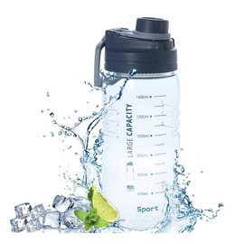 Kaishuai Sports bottle,sport water bottle,1.5 litre water bottle, Leak Proof Slim Water Bottle,BPA Free-blue water bottle,drink bottle,for Gym,Travel,Work,Sports,bottles